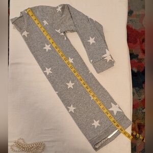 Gray Star Patterned Shirt